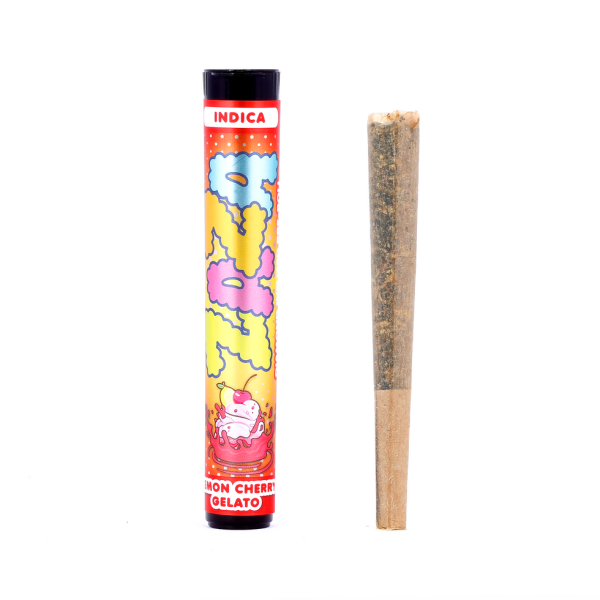 Zaza Lemon Cherry Gelato 1 Gram Flower Infused