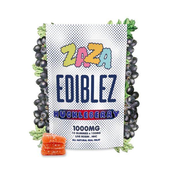 Zaza 1000MG Huckleberry HHC Gummies Sativa Zaza 1000MG Huckleberry HHC Gummies Sativa
