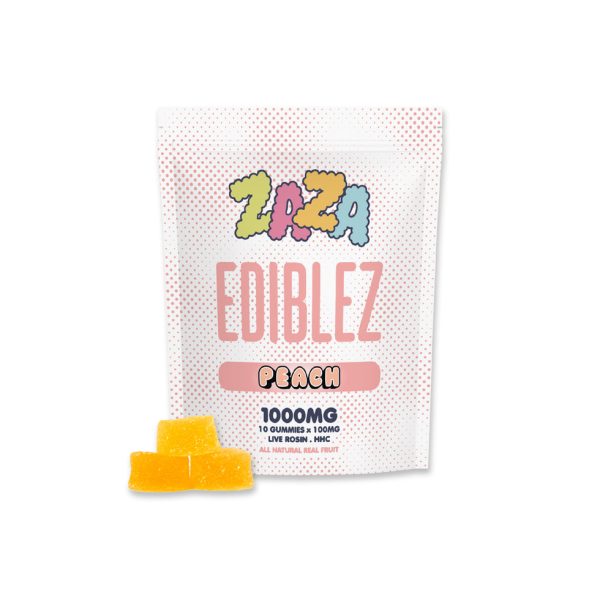 Zaza 1000MG Peach HHC Gummies Sativa