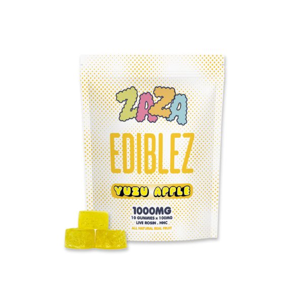 Zaza 1000MG Yuzu Apple HHC Gummies